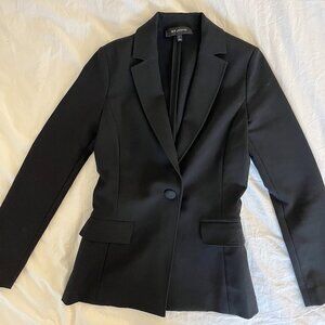 St. John Black Knit Blazer - Size 0 (fits like an XXS)